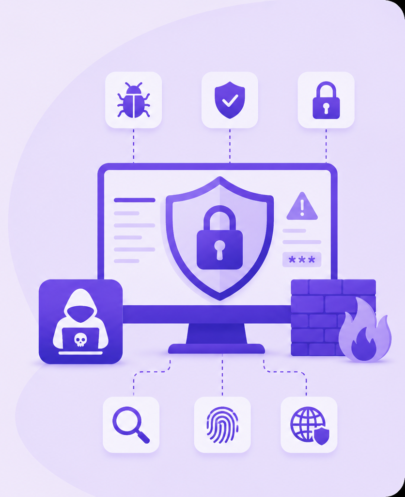 Cyber Security Mobile Background